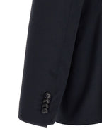 Blue Virgin Wool Two-Piece H-Houston Suit