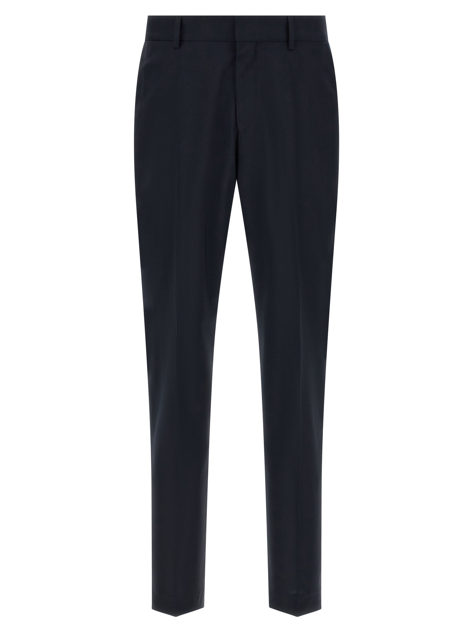 Blue Virgin Wool Two-Piece H-Houston Suit