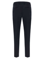 Blue Virgin Wool Two-Piece H-Houston Suit