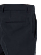 Blue Virgin Wool Two-Piece H-Houston Suit