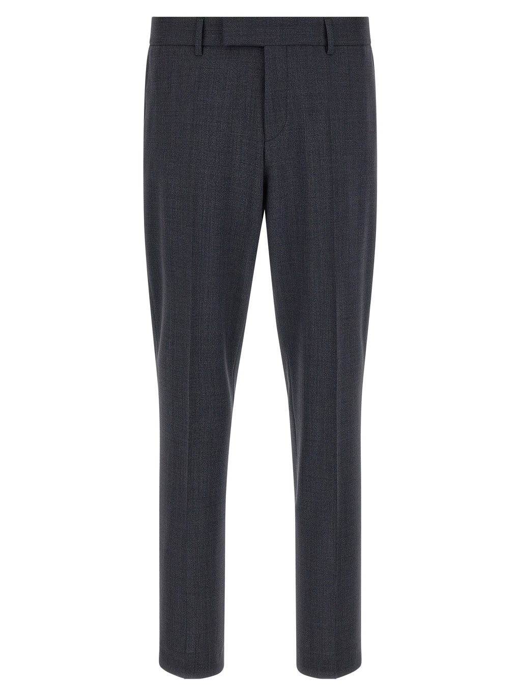 Blue Polyester Two-Piece Suit