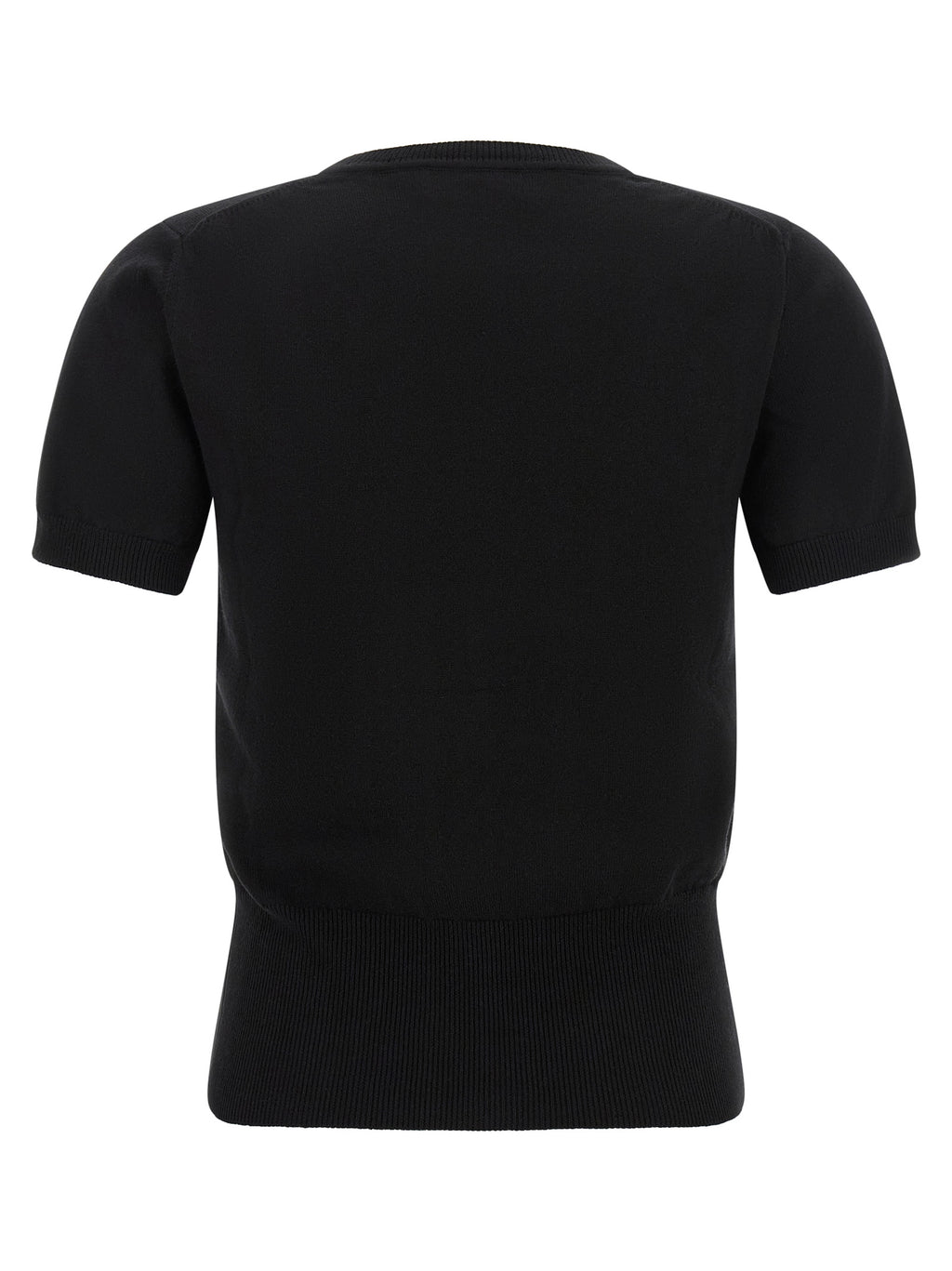 Cotton‑Cashmere Bea Short‑Sleeve Shirt