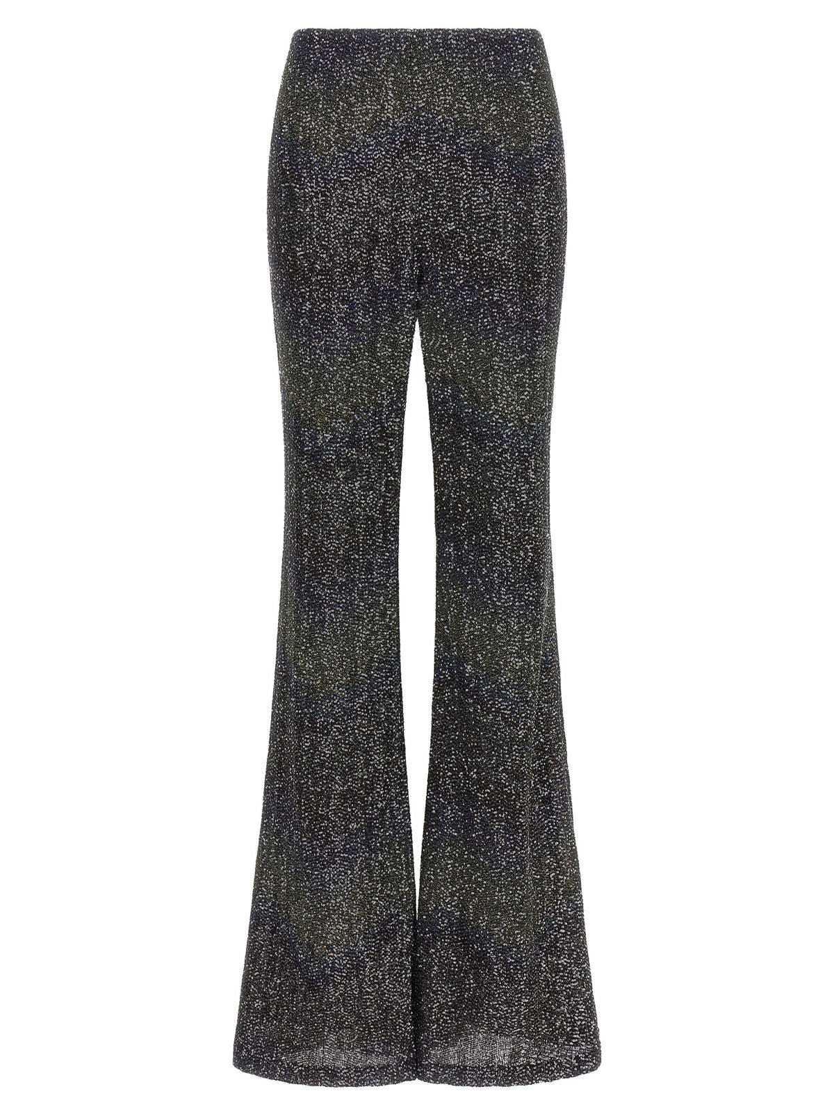 Polyamide Polyester Metal Caperdoni Flared Trousers