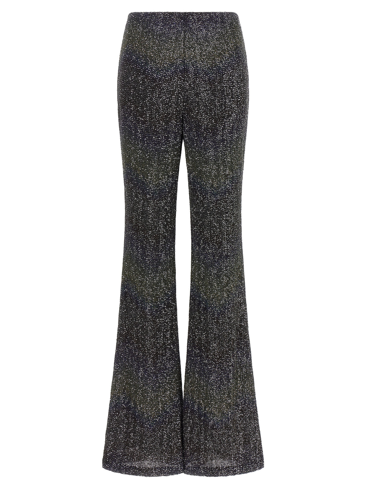 Polyamide Polyester Metal Caperdoni Flared Trousers