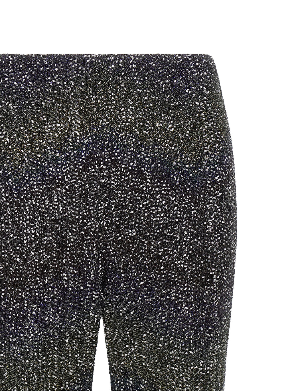 Polyamide Polyester Metal Caperdoni Flared Trousers