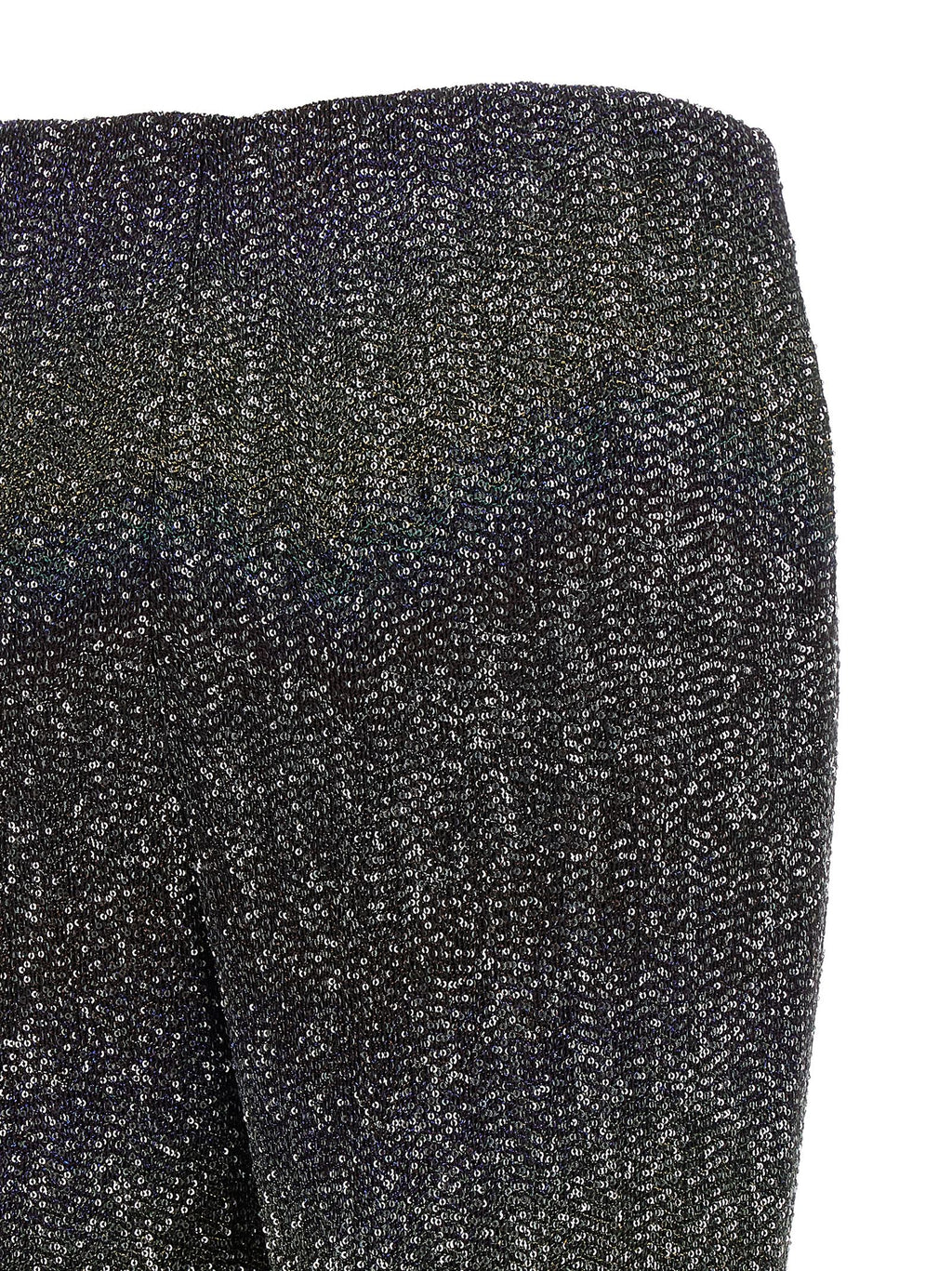 Polyamide Polyester Metal Caperdoni Flared Trousers