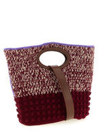 Bordeaux Wool Handbag