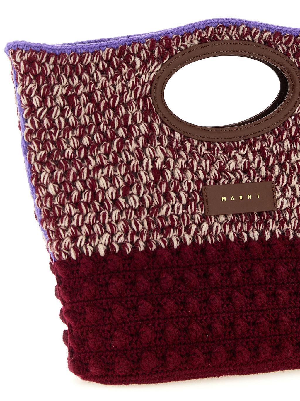 Bordeaux Wool Handbag