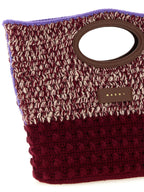 Bordeaux Wool Handbag