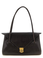 Calfskin East West Shoulder Bag