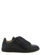 Black Calfskin Future Low Top Sneakers