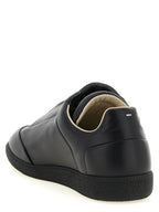 Black Calfskin Future Low Top Sneakers