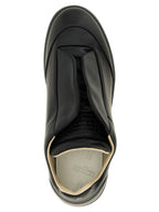 Black Calfskin Future Low Top Sneakers