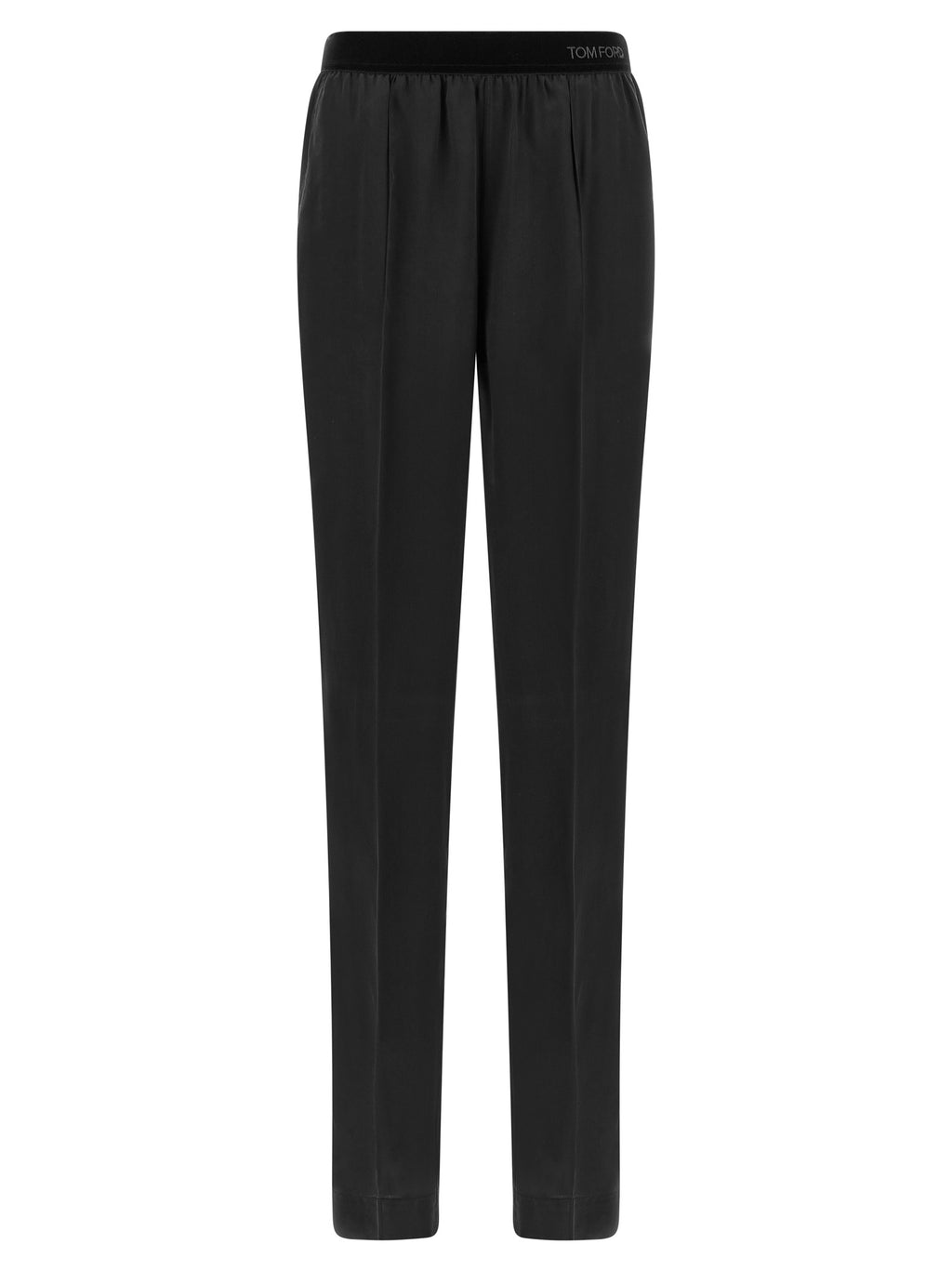 Black Silk Pajama Pants