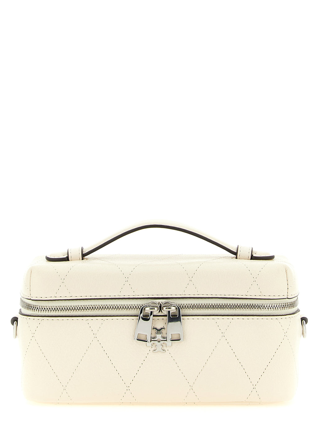 White Cowhide Crossbody Bag