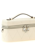White Cowhide Crossbody Bag
