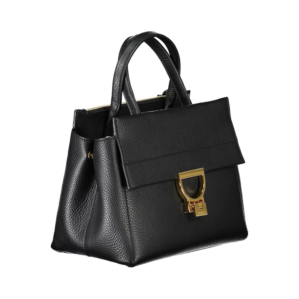 Smooth Leather Dual Handle Tote