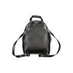 Black Leather Beat Generation Backpack