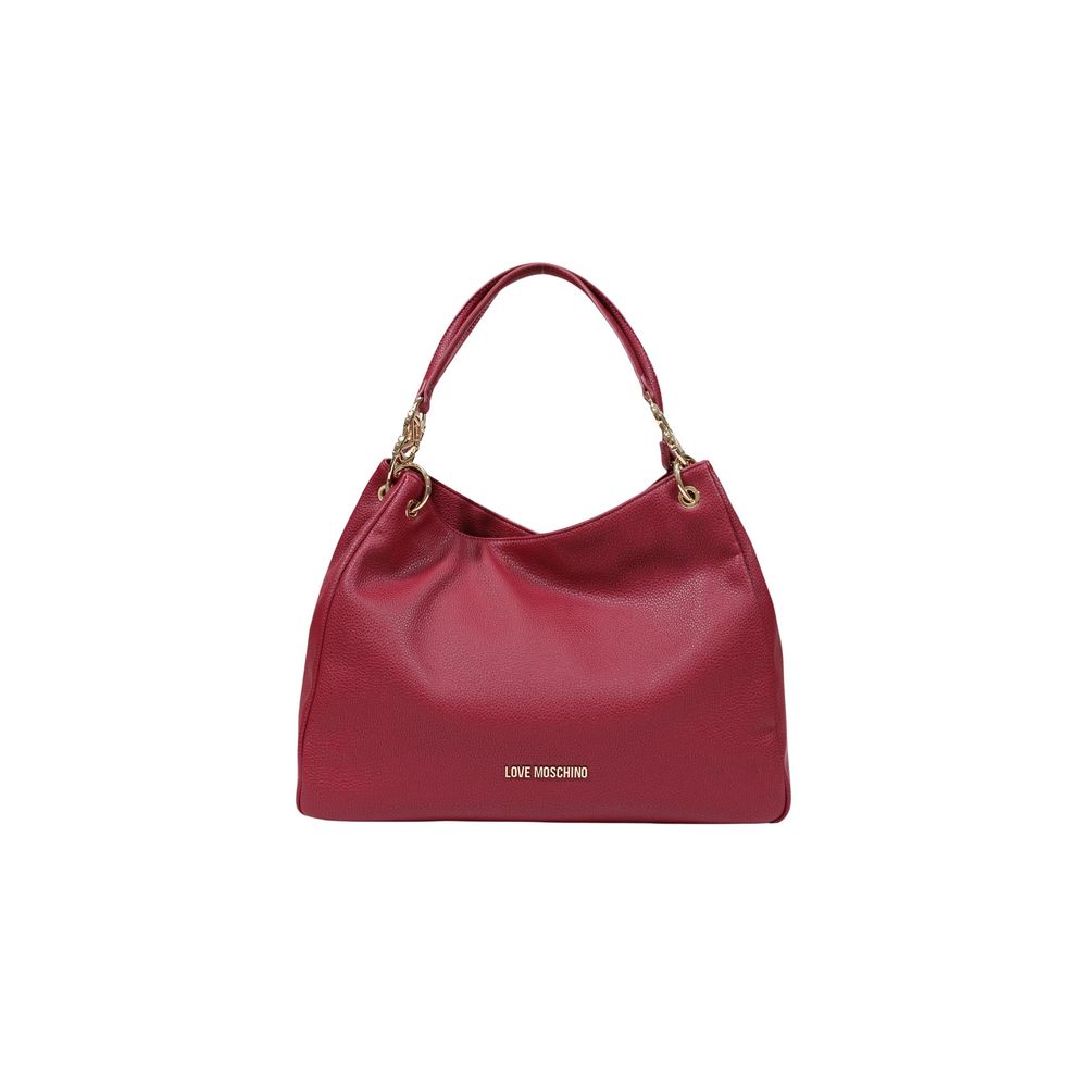 Purple Polyethylene Handbag