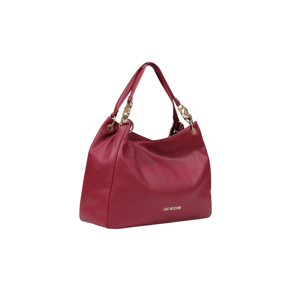 Purple Polyethylene Handbag