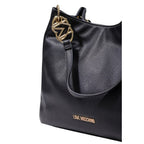Large Black Polyethylene Handbag