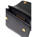 Viscose Medium Handbag with Gold Chain