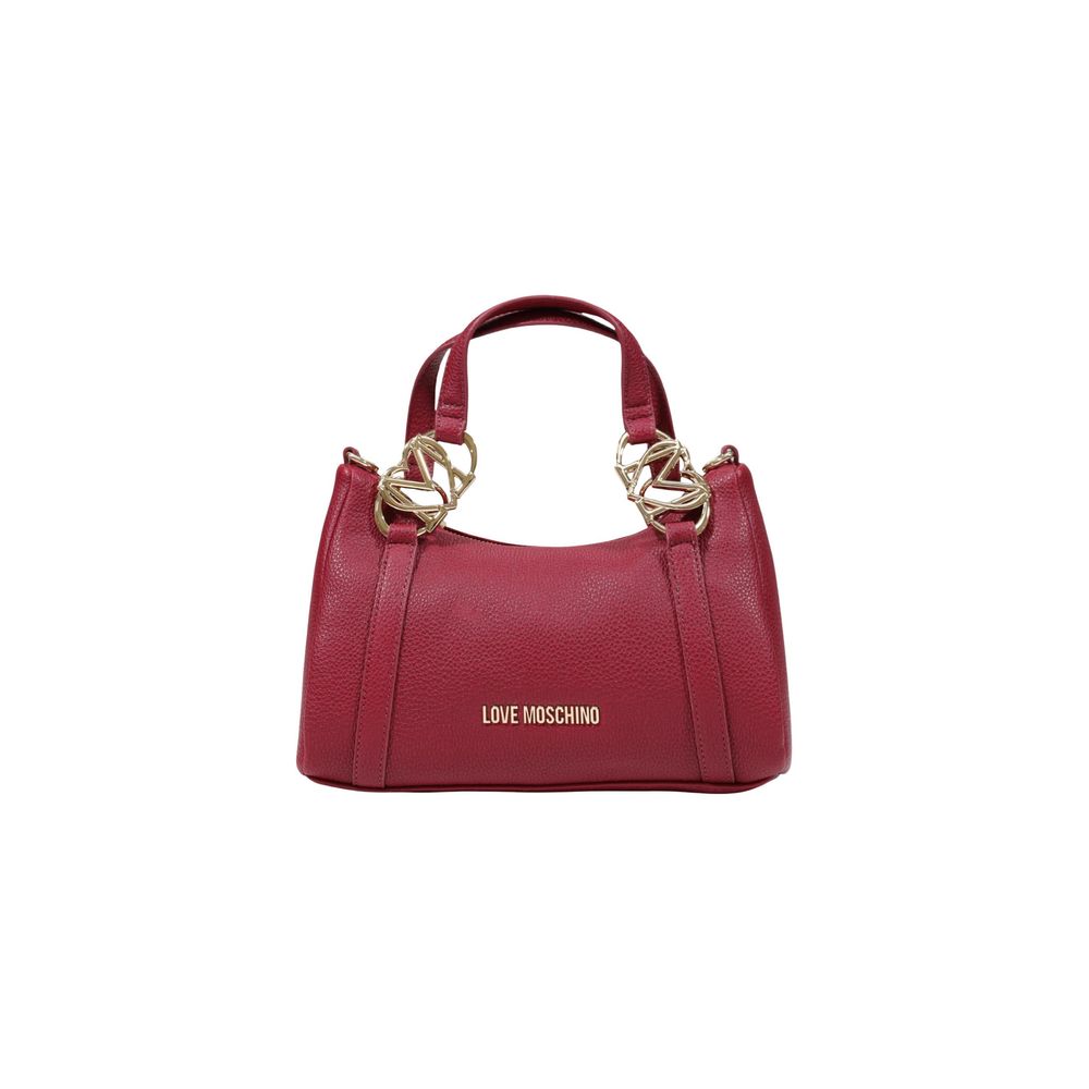 Purple Polyethylene Handbag