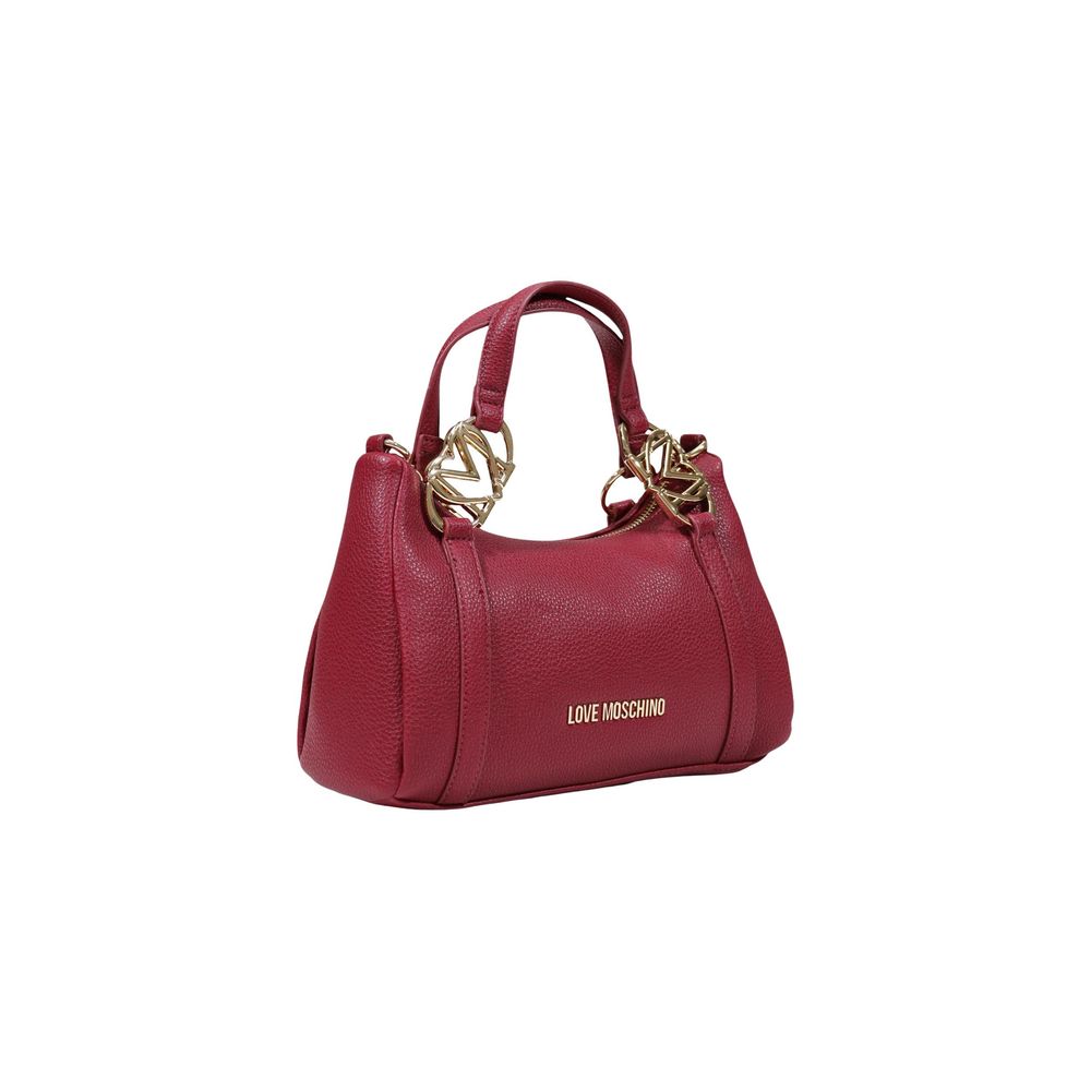 Purple Polyethylene Handbag