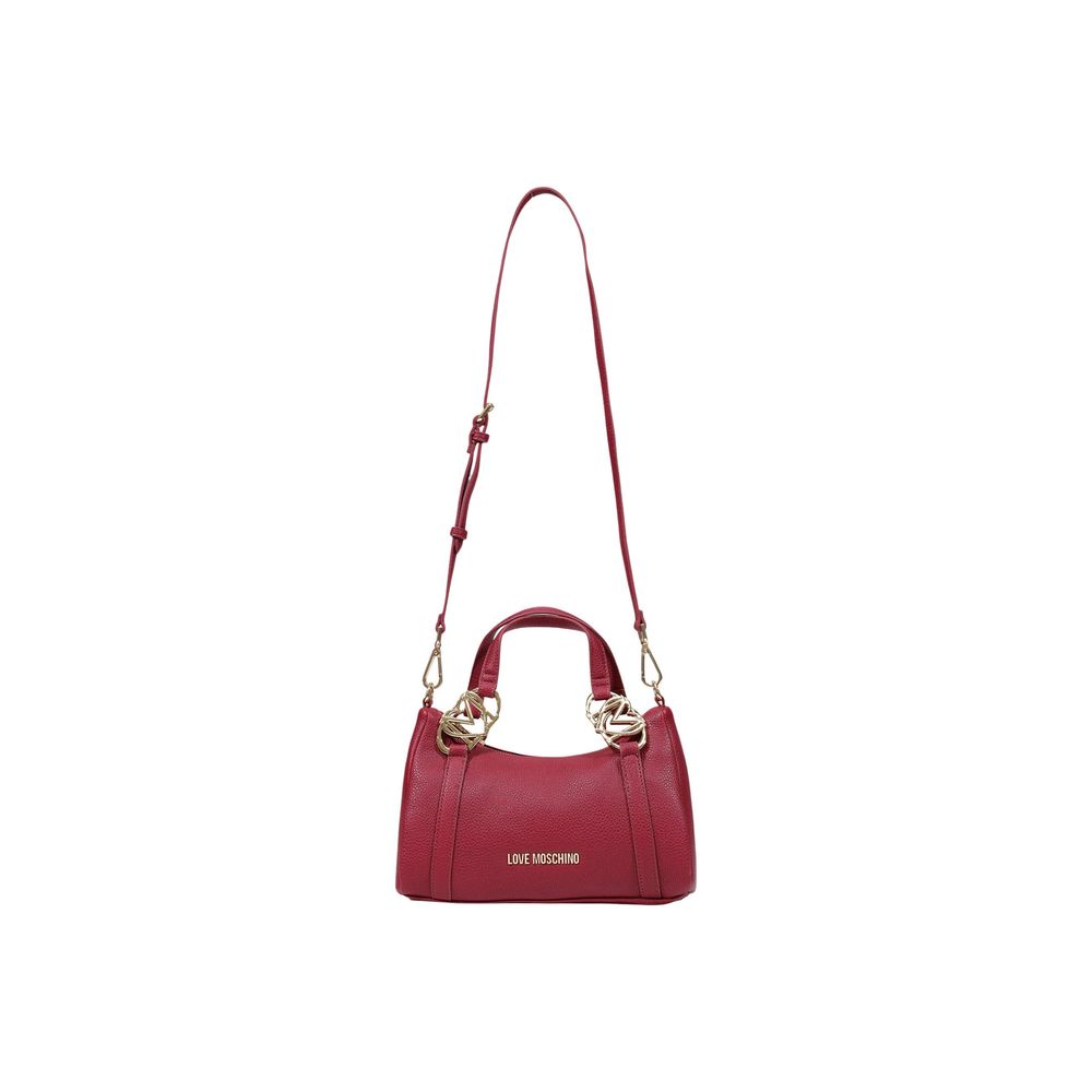 Purple Polyethylene Handbag