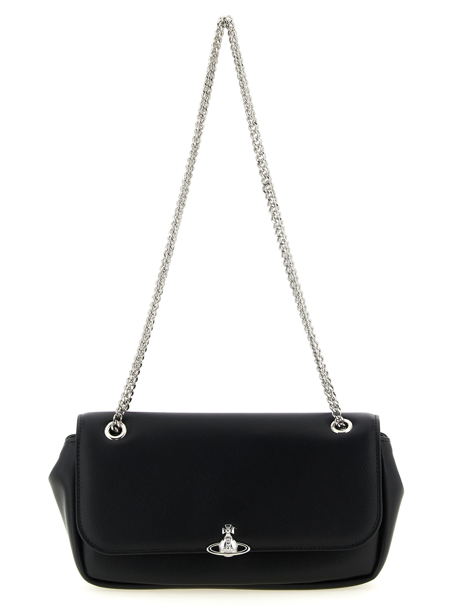 Polyester Chain Crossbody Bag