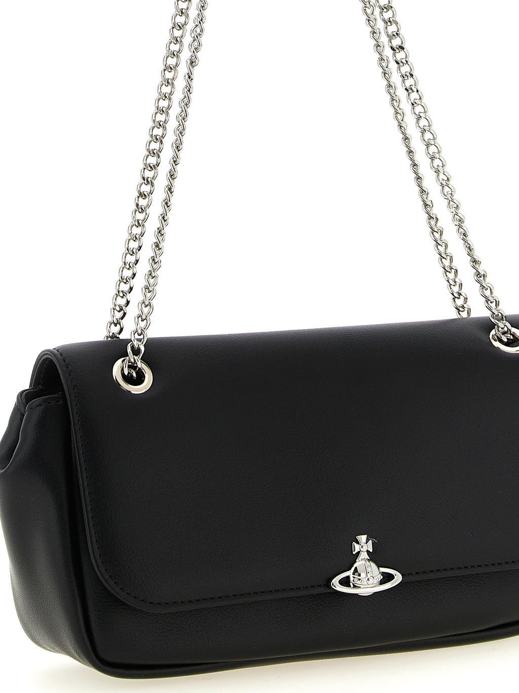 Polyester Chain Crossbody Bag