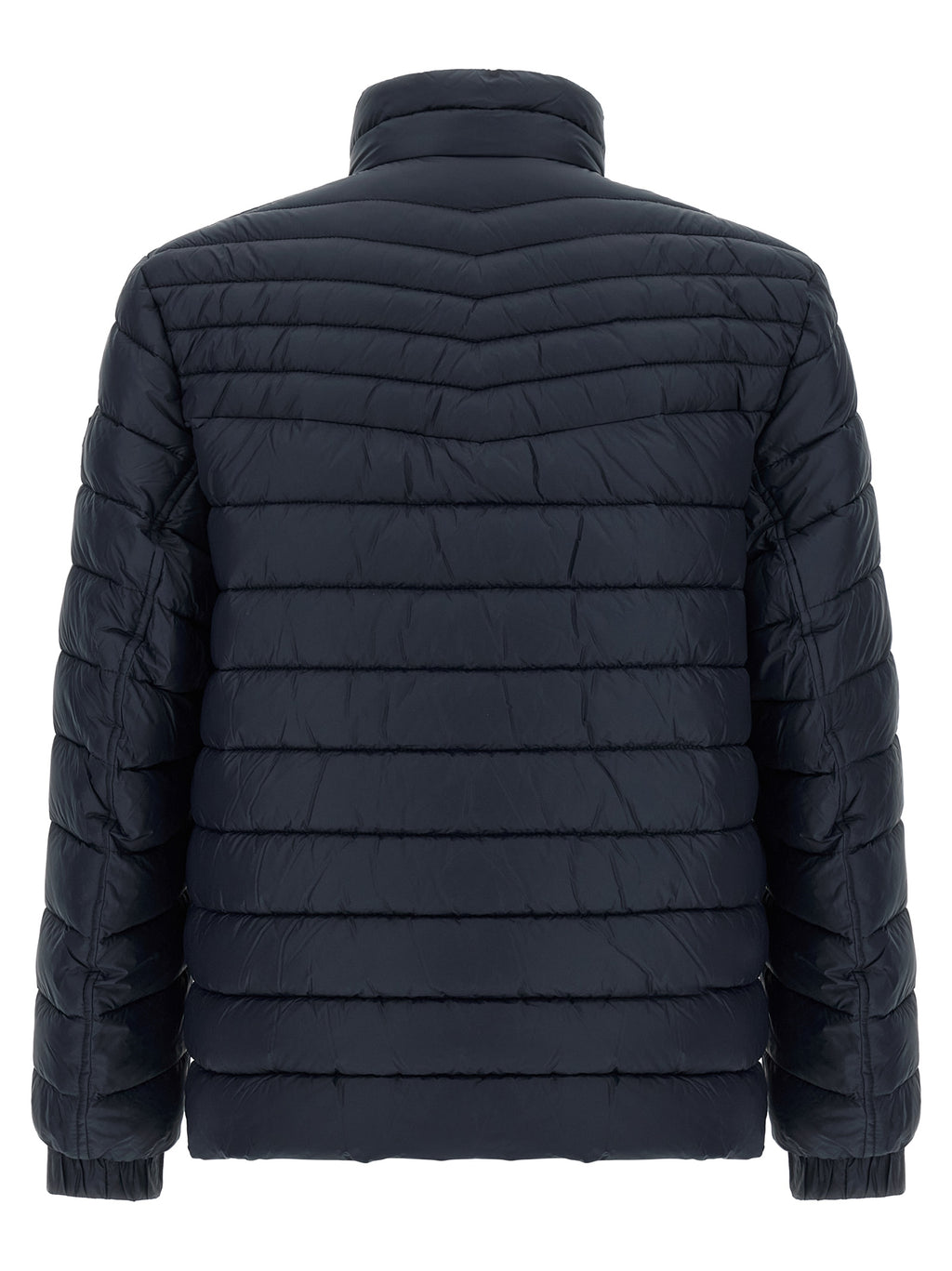 Blue Polyamide Full-Length Jacket