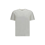 White Cotton Embroidered T-Shirt