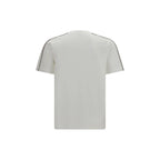 White Cotton Embroidered T-Shirt