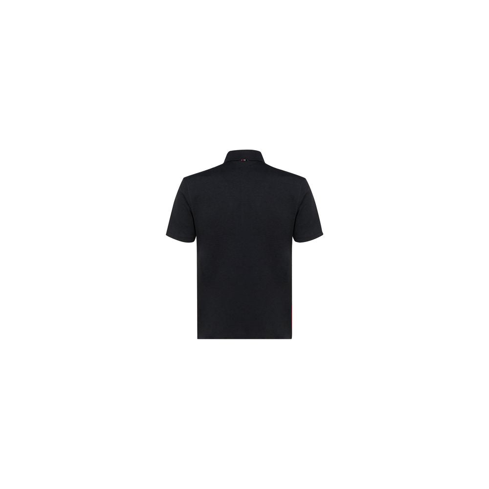 Gray Cotton Polo