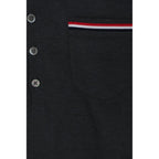 Gray Cotton Polo