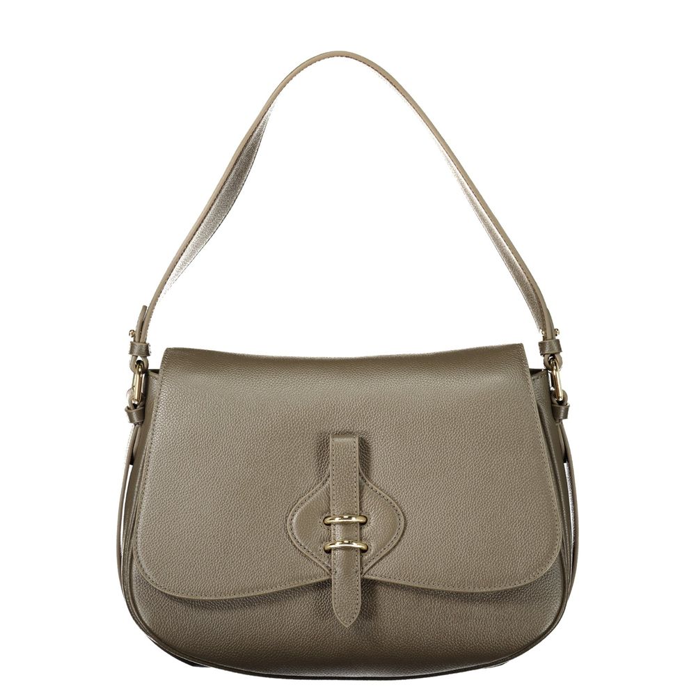 Brown Leather Mavery Bag