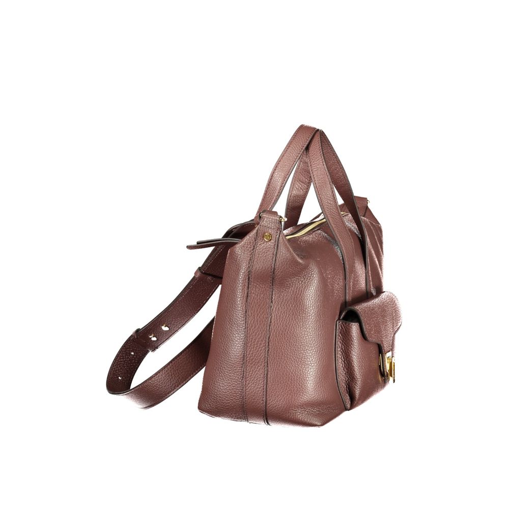 Brown Leather Beat Generation Bag