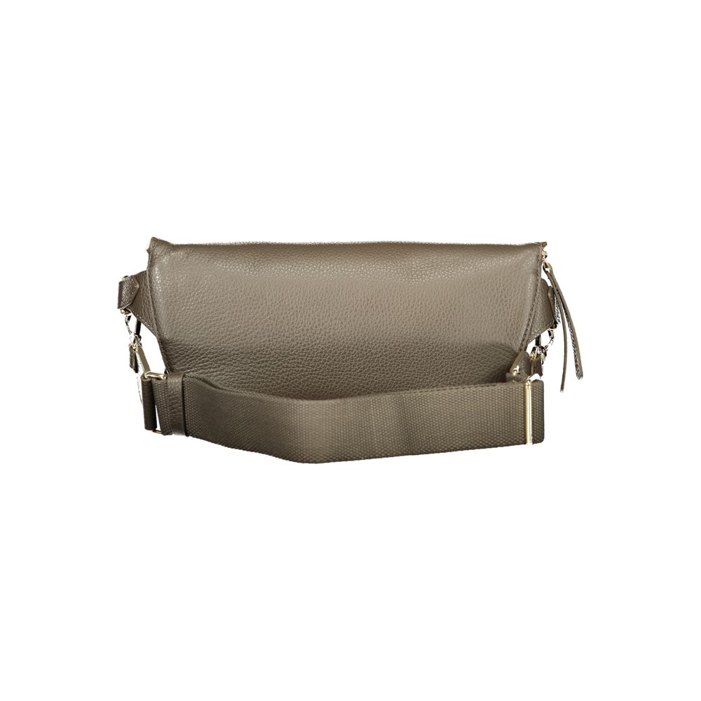 Brown Leather Maverly Pocket Belt Bag
