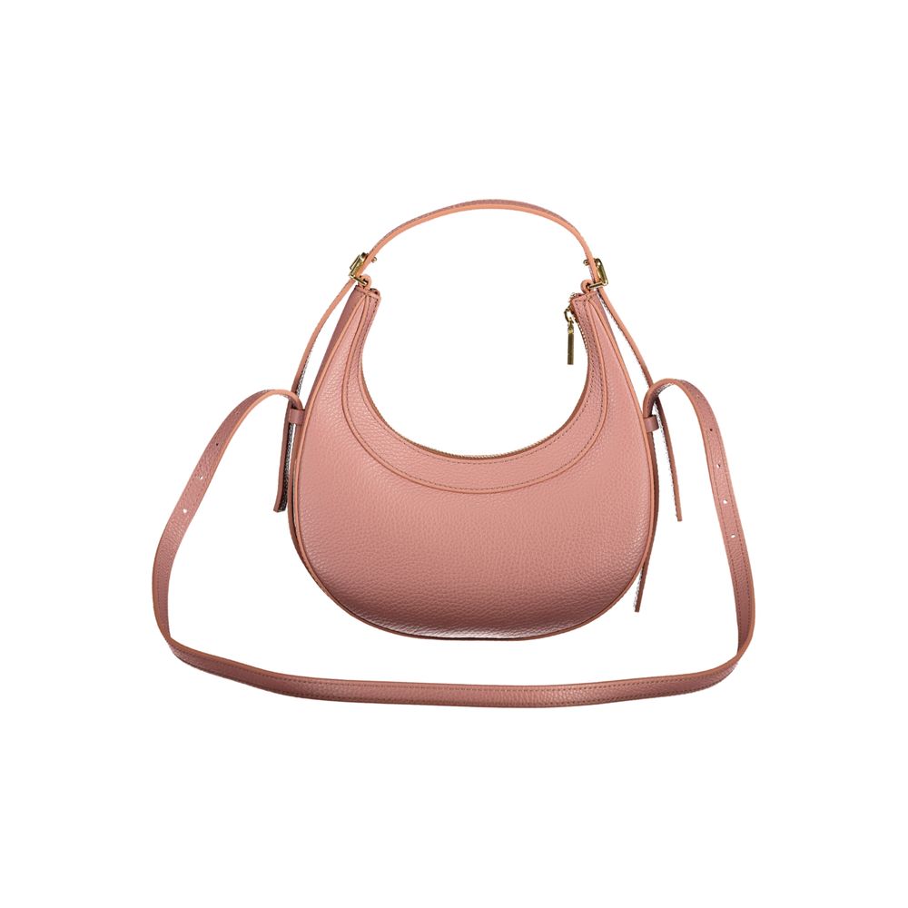 Mini Pink Leather Handbag