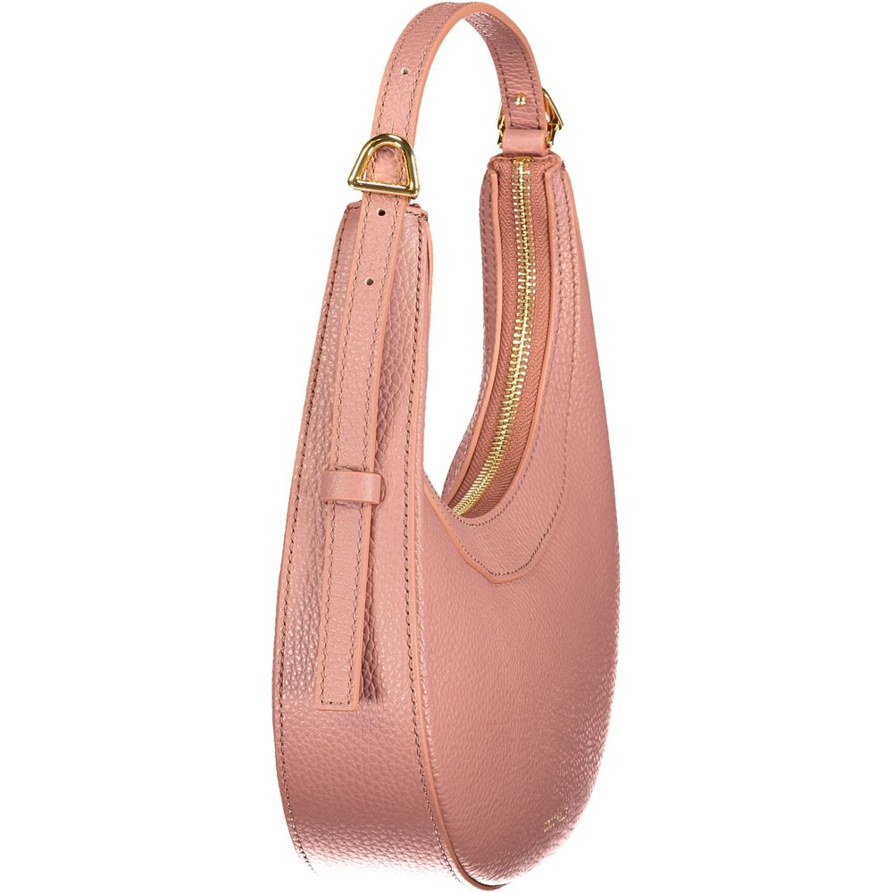 Mini Pink Leather Handbag