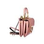 Pink Leather Arlettis Bag