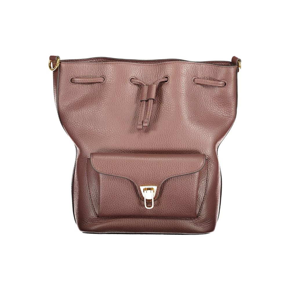 Leather Beat Bucket Bag