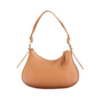 Mavery Brown Leather Handbag