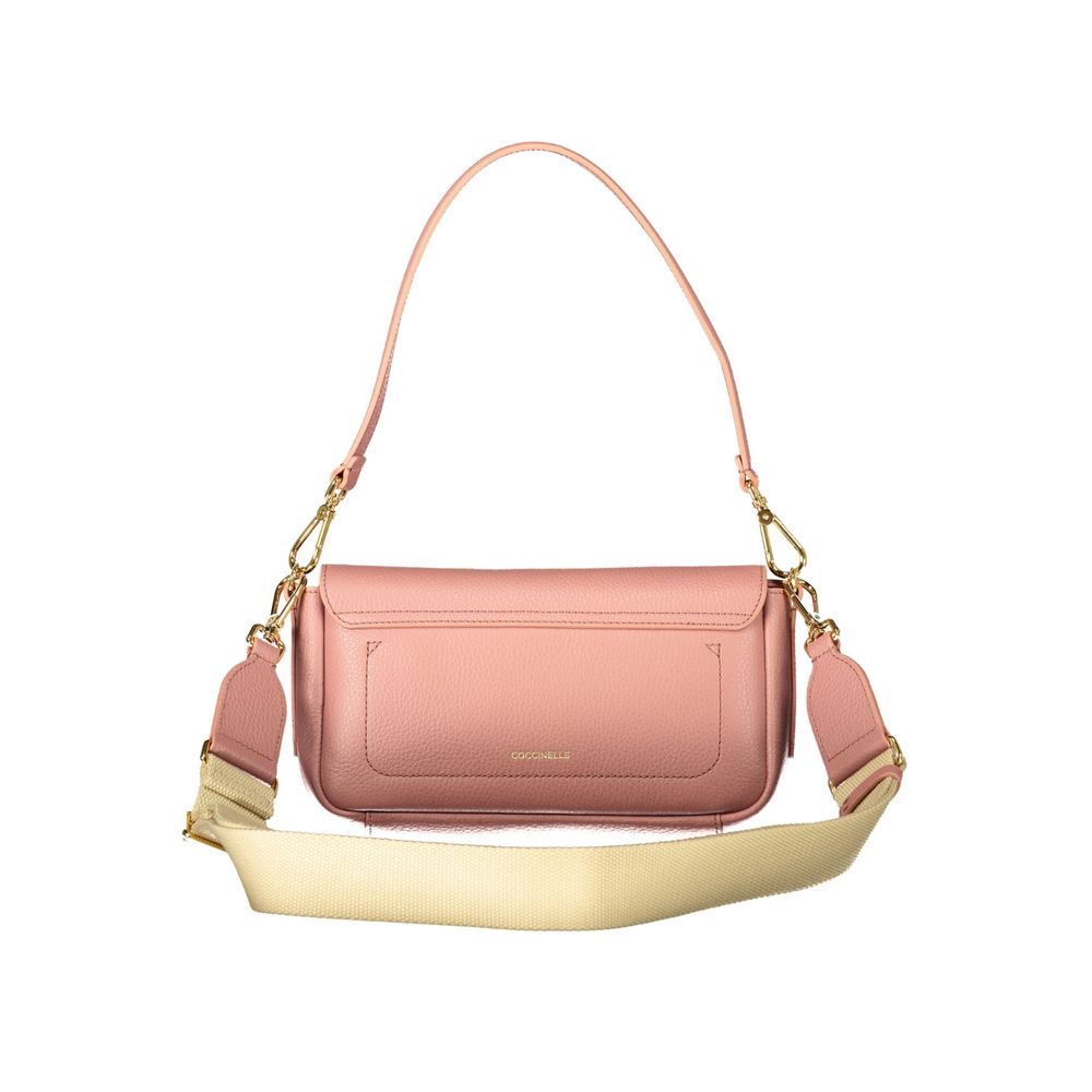 Pink Leather Handbag