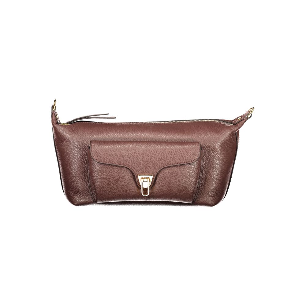 Brown Leather Beat Generatio Bag