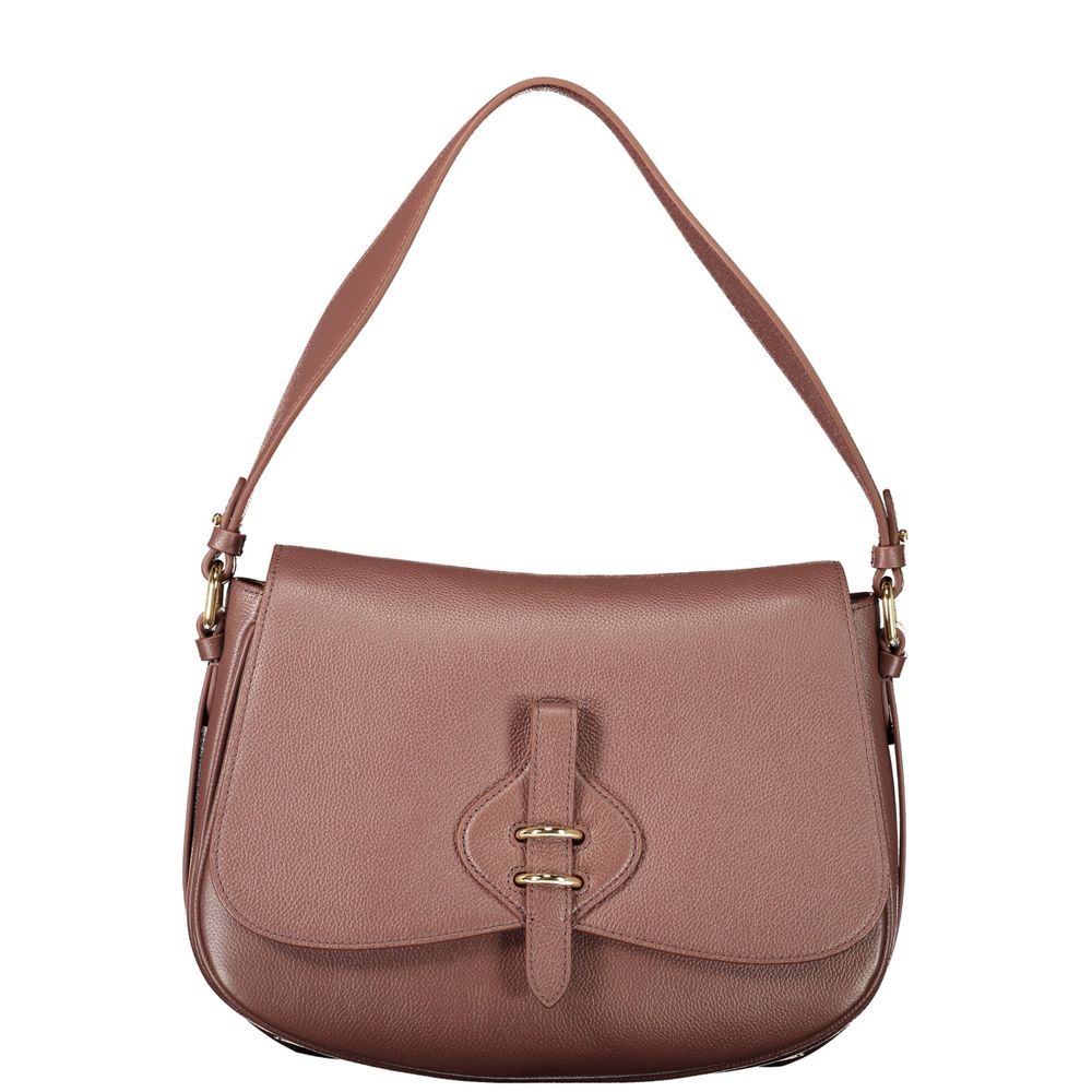 Mavery Leather Shoulder Bag