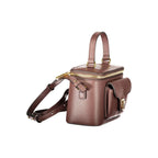 Brown Leather Beat Generatio Bag