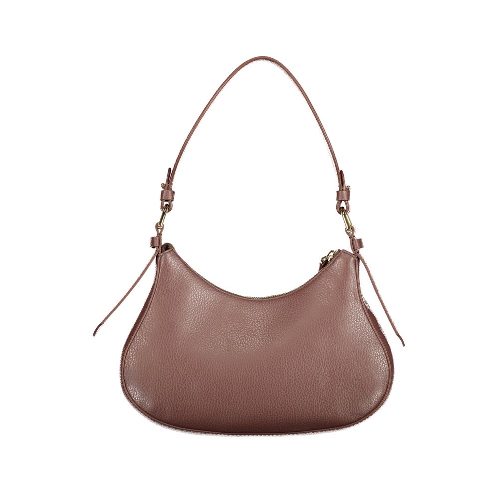 Brown Leather Maverick Pocket Bag