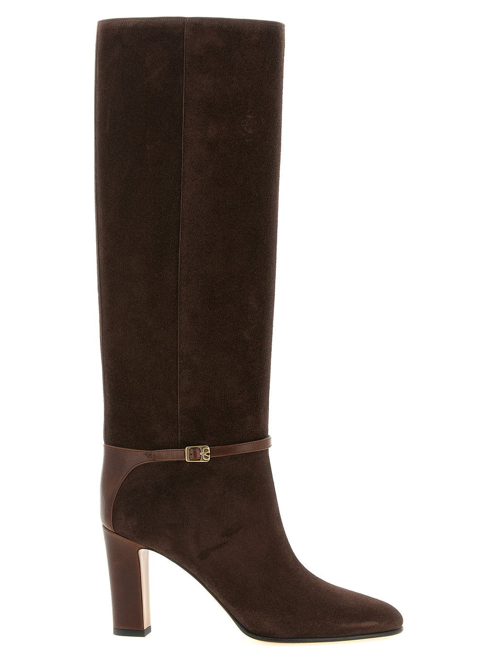 Calfskin Pattie Over-The-Knee Boots